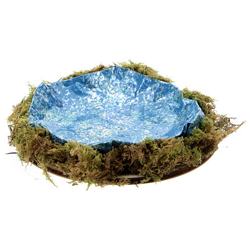 Lago circular efecto realista belén Moranduzzo 8-12 cm 2