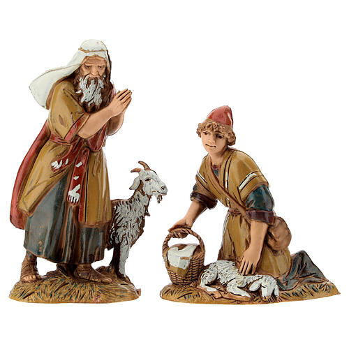 Moranduzzo Set mit 8 Hirten im arabischen Stil fűr Weihnachtskrippe, 10 cm 5
