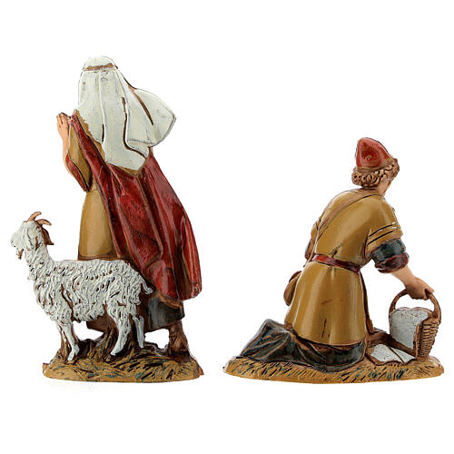Moranduzzo Set mit 8 Hirten im arabischen Stil fűr Weihnachtskrippe, 10 cm 13