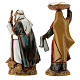 Conjunto 8 figuras pastores estilo árabe para presépio Moranduzzo altura média 10 cm s11