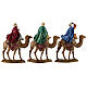 Moranduzzo Heilige Kőnige mit Kamel fűr Weihnachtskrippe im 700er Stil, 10 cm s8