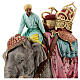 Elephant driver for Moranduzzo Nativity Scene set with resin characters of 13 cm average height s2