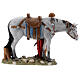 Soldato romano cavallo presepe Moranduzzo 13 cm resina s5