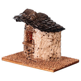 Nativity Scene by Moranduzzo: Resin oven with light bulb for Moranduzzo Nativity scene 6 cm