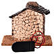 Resin oven with light bulb for Moranduzzo Nativity scene 6 cm s4