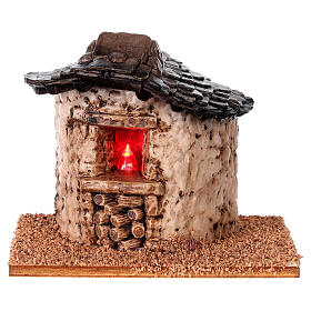 Belén Moranduzzo: Horno resina bombilla 10x10x10 belén Moranduzzo 6 cm