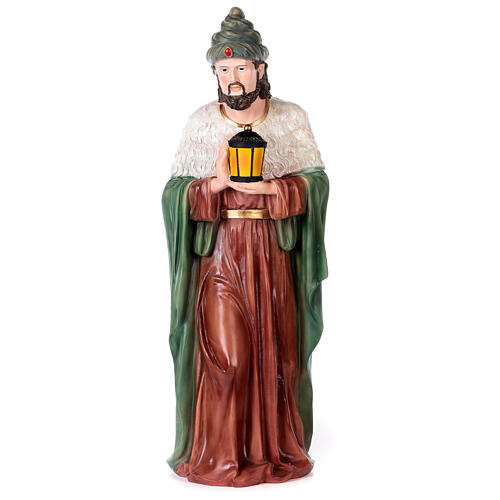 Three Wise Men for Nativity Scene with 80 cm resin statues 6