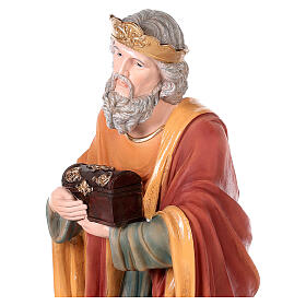 Tre Re Magi presepe 80 cm resina