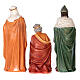 Três Reis Magos resina para presépio com figuras altura média 80 cm s8