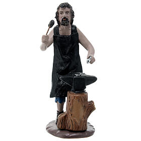 Resin blacksmith for 16 cm nativity scene