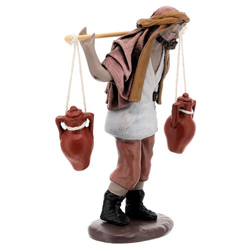 Shepherd carrying water jugs for 16 cm nativity 3