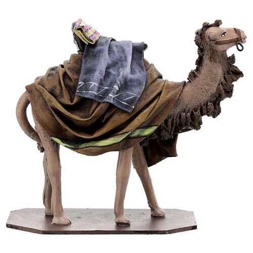 Conjunto 3 camelos com selas para presépio com figuras de 16 cm 4