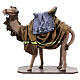 Three camel figurine set with saddles for 16 cm nativity s2