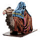 Three camel figurine set with saddles for 16 cm nativity s6