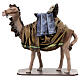 Drei Kamele mit Thron für die Weihnachtskrippe 18 cm s2