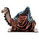 Drei Kamele mit Thron für die Weihnachtskrippe 18 cm s4