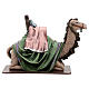 Tris di cammelli con trono per presepe 18 cm s9