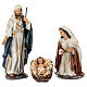 Complete Nativity set of 11 resin figurines 30 cm s2