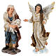 Complete Nativity set of 11 resin figurines 30 cm s6