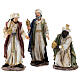 Complete Nativity set of 11 resin figurines 30 cm s7