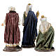 Complete Nativity set of 11 resin figurines 30 cm s11