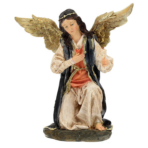 Kompletna szopka 9 figur 40 cm z żywicy 7