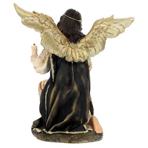 Kompletna szopka 9 figur 40 cm z żywicy 11