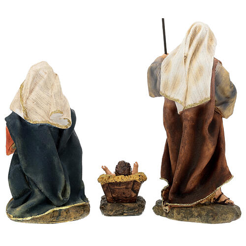 Complete nativity set in resin 9 statues 40 cm 10