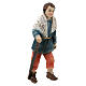 Statue man with stick for nativity 10-12 cm s2