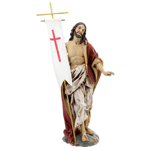Estatua Cristo resucitado altura 30 cm 1