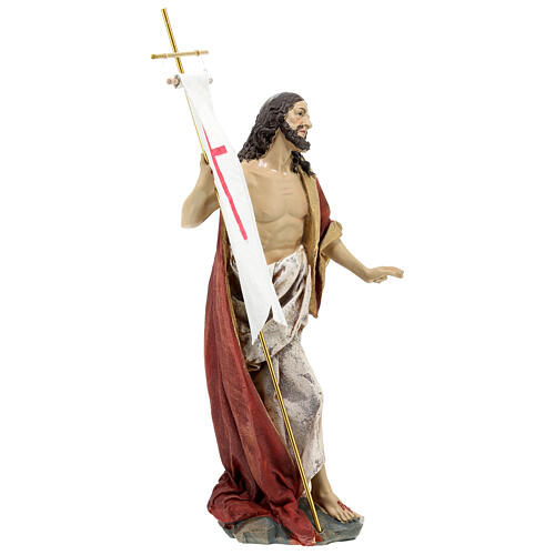 Estatua Cristo resucitado altura 30 cm 4