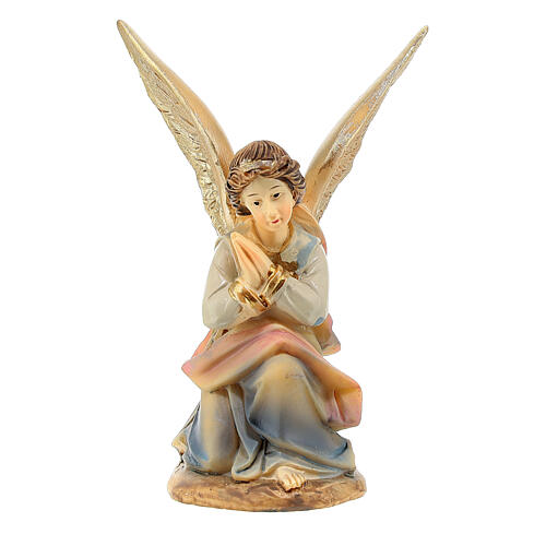 Set presepe 9 cm 11 pz resina dipinta a mano stile classico 3