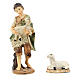 Set presepe 9 cm 11 pz resina dipinta a mano stile classico s5