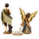 Resin Nativity Scene with 11 characters of 20 cm average height, golden details s7