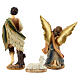 Presepe completo resina 20 cm dettagli oro 11 soggetti s7