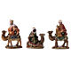 Lighted nativity stable painted resin 11 cm 11 figurines 20x35x15 cm s3