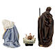 Nativity Scene with 10 characters of 20 cm, hand-painted resin s6