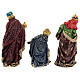 Nativity Scene of 30 cm with 11 characters, hand-painted resin s8