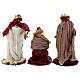 Set presepe 30 cm resina stoffa stile veneziano 11 sogg. s9