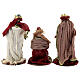 Complete nativity scene set 30 cm resin cloth Venetian style 11 figurines s9