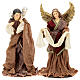 Complete Nativity set, resin and fabric, 40 cm, Venetian style s3