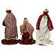 Complete Nativity set, resin and fabric, 40 cm, Venetian style s8