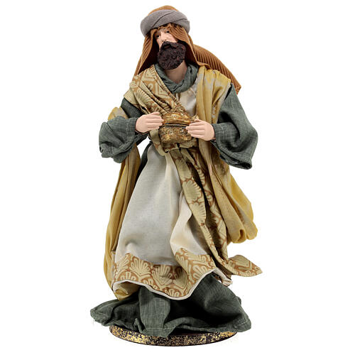 Wise Men, set of 3, resin and fabric, Christmas Symphonies collection, 35 cm 2