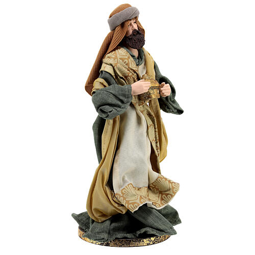 Wise Men, set of 3, resin and fabric, Christmas Symphonies collection, 35 cm 5