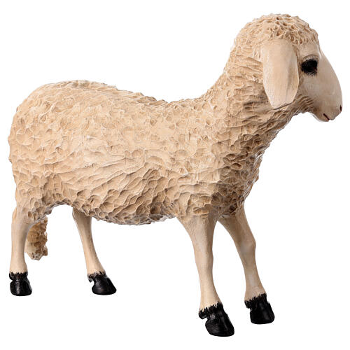 Statue mouton fibre de verre crèche 100 cm Lando Landi EXTÉRIEUR 3