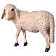 Statue mouton tête haute fibre de verre crèche 100 cm Lando Landi EXTÉRIEUR s3