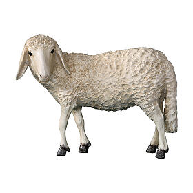 Statue sheep head high Lando Landi nativity scene 100 cm fiberglass FOR OUTDOOR
