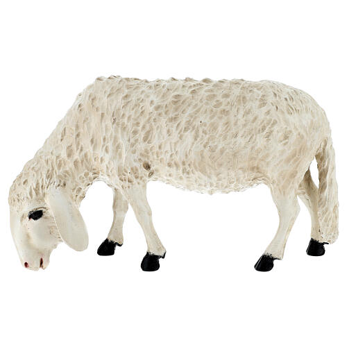 Schaf mit geneigten Kopf, 100 cm, Lando Landi, Fiberglas, AUßEN 1