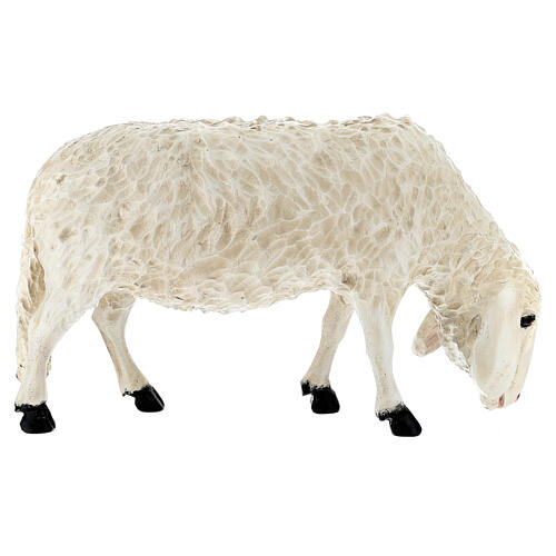 Schaf mit geneigten Kopf, 100 cm, Lando Landi, Fiberglas, AUßEN 5