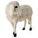 Statue mouton tête baissée fibre de verre crèche 100 cm Lando Landi EXTÉRIEUR s3